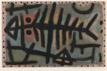 Fischmess Paul Klee Ölgemälde